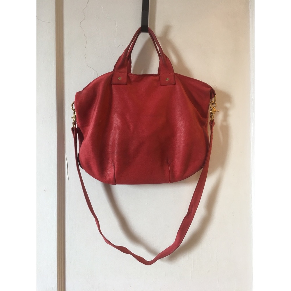 💥💥SALE Clare Vivier red genuine leather hobo bag